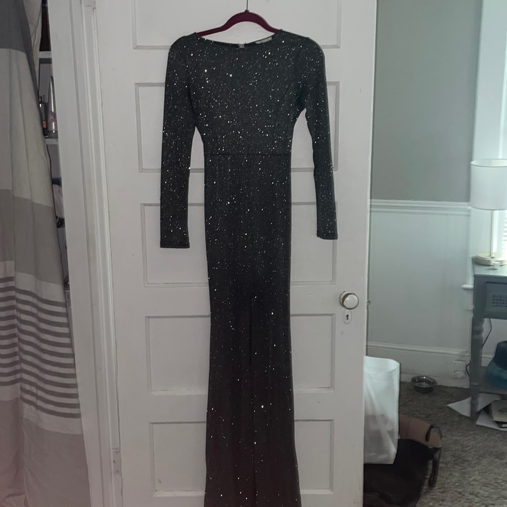 Sparkly Black Formal Dress